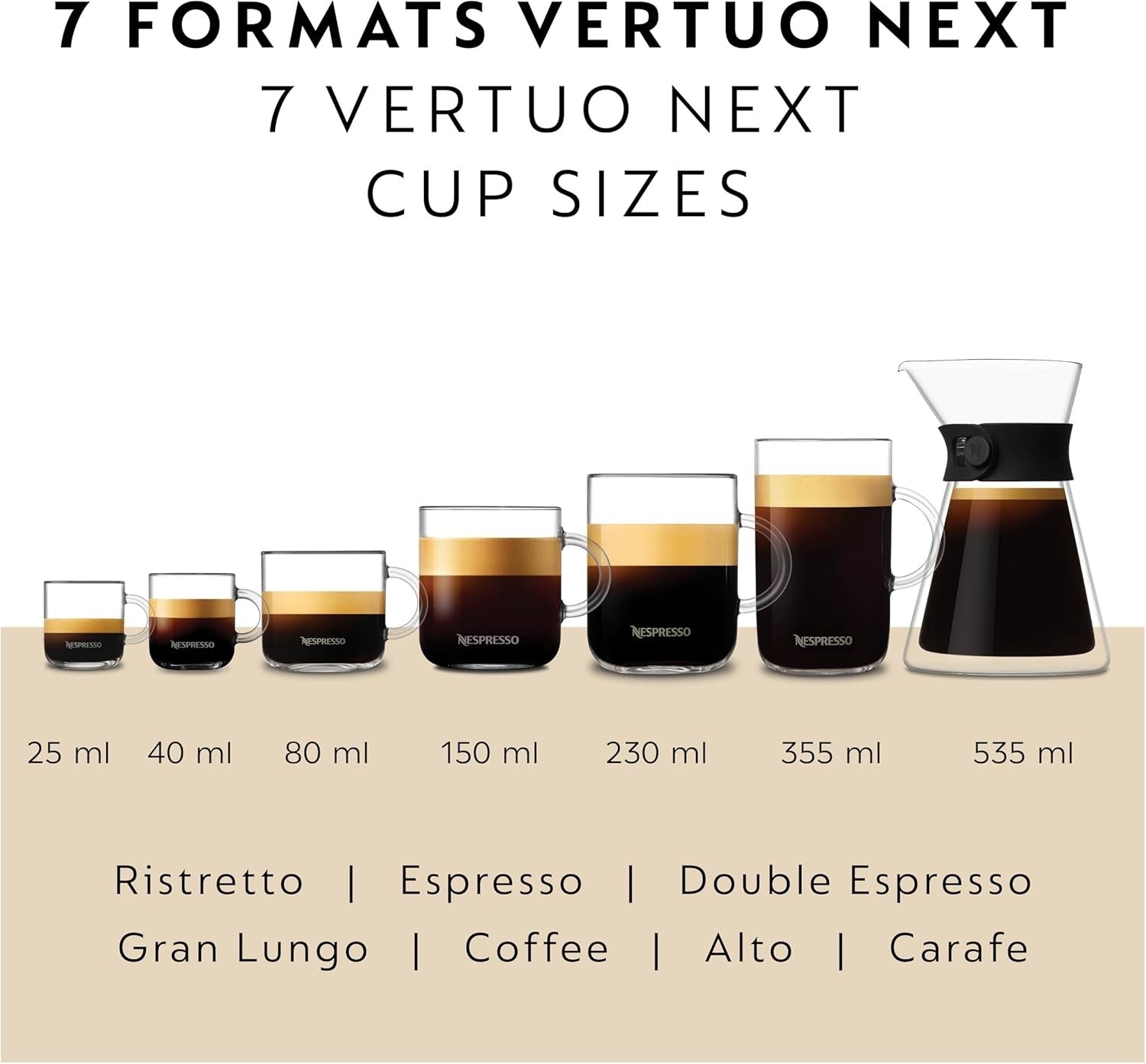 Nespresso Vertuo Next Coffee and Espresso Maker - Multiple Colours