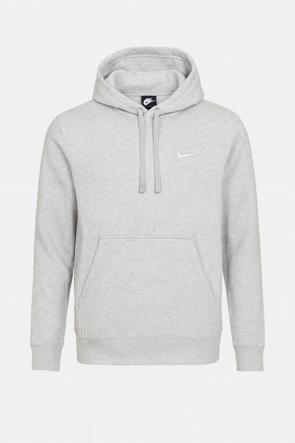 Nike Club Pullover Hoodie Grey/Black Multiple Sizes - Free Shipping