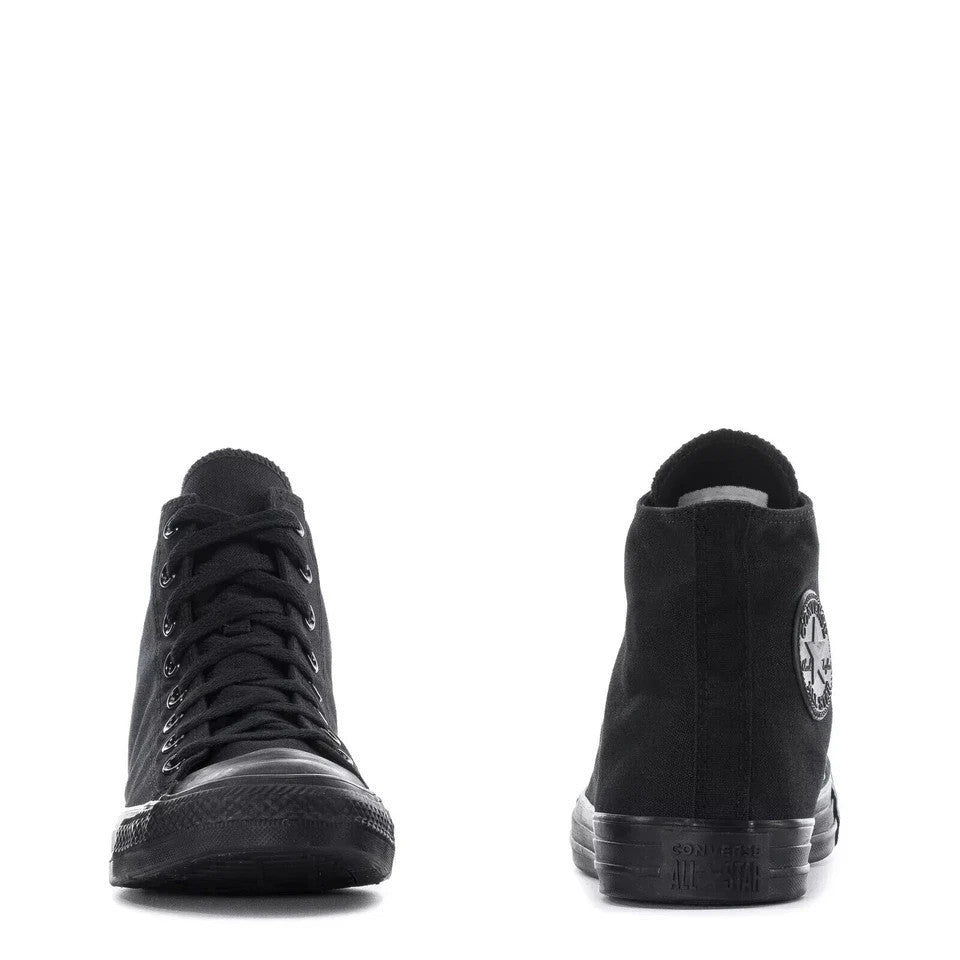 Converse Chuck Taylor All Star Canvas Black High Top Size 17 - Free Shhipping