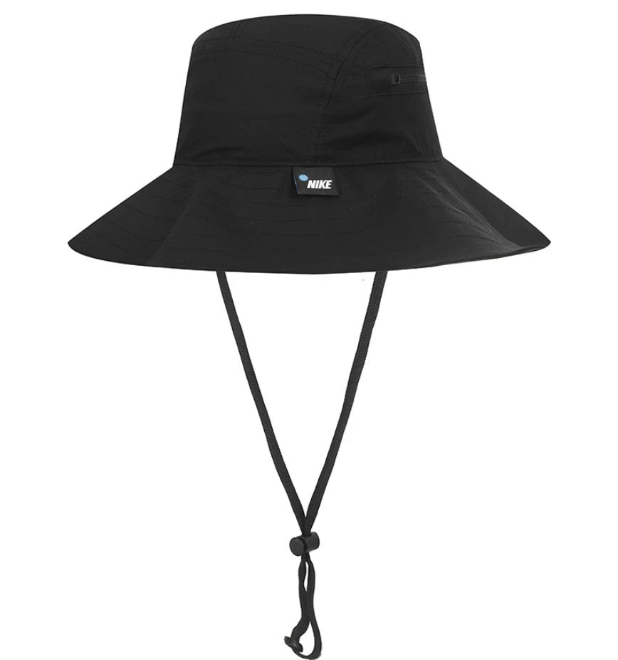 Nike Apex Wide Brim Outdoor Bucket Hat Unisex Sports Cap Casual Black HJ7135-010