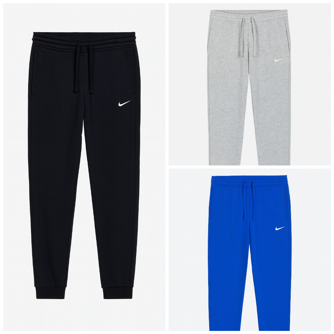 Nike Mens Jogger Athletic Regular Fit Gym Work Out Draw String Fleece Sweatpants